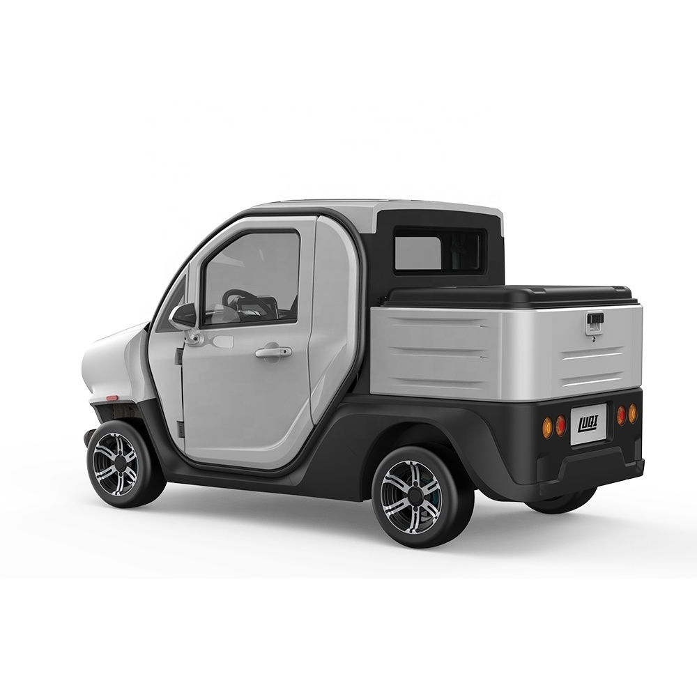 High quality eec coc certified 2 seater small electric pickup truck ev car