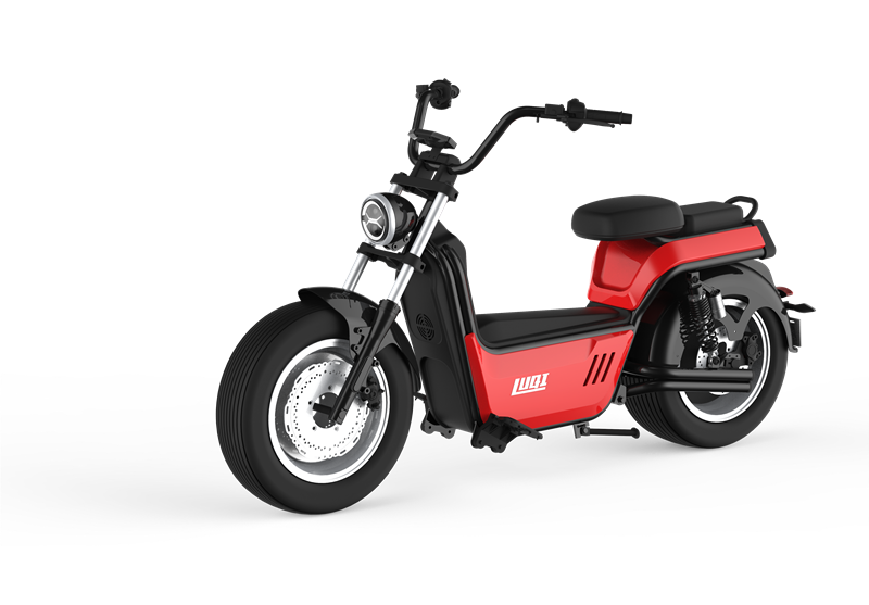 Popular Vintage LUQI  Electric Scooter with 3000W Powerful Motor