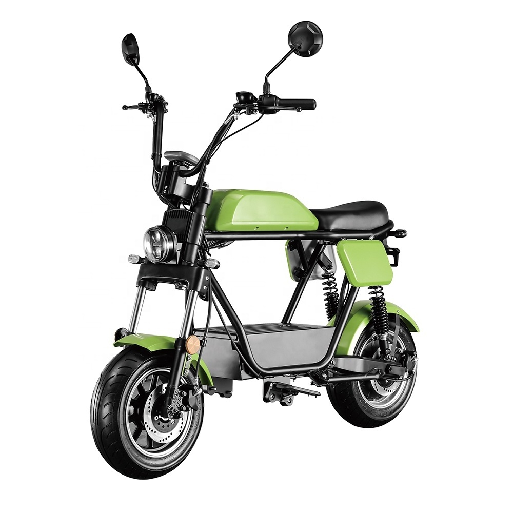 New arrival battery powered street legal 1000w 45km/h moped style electric bike scooter