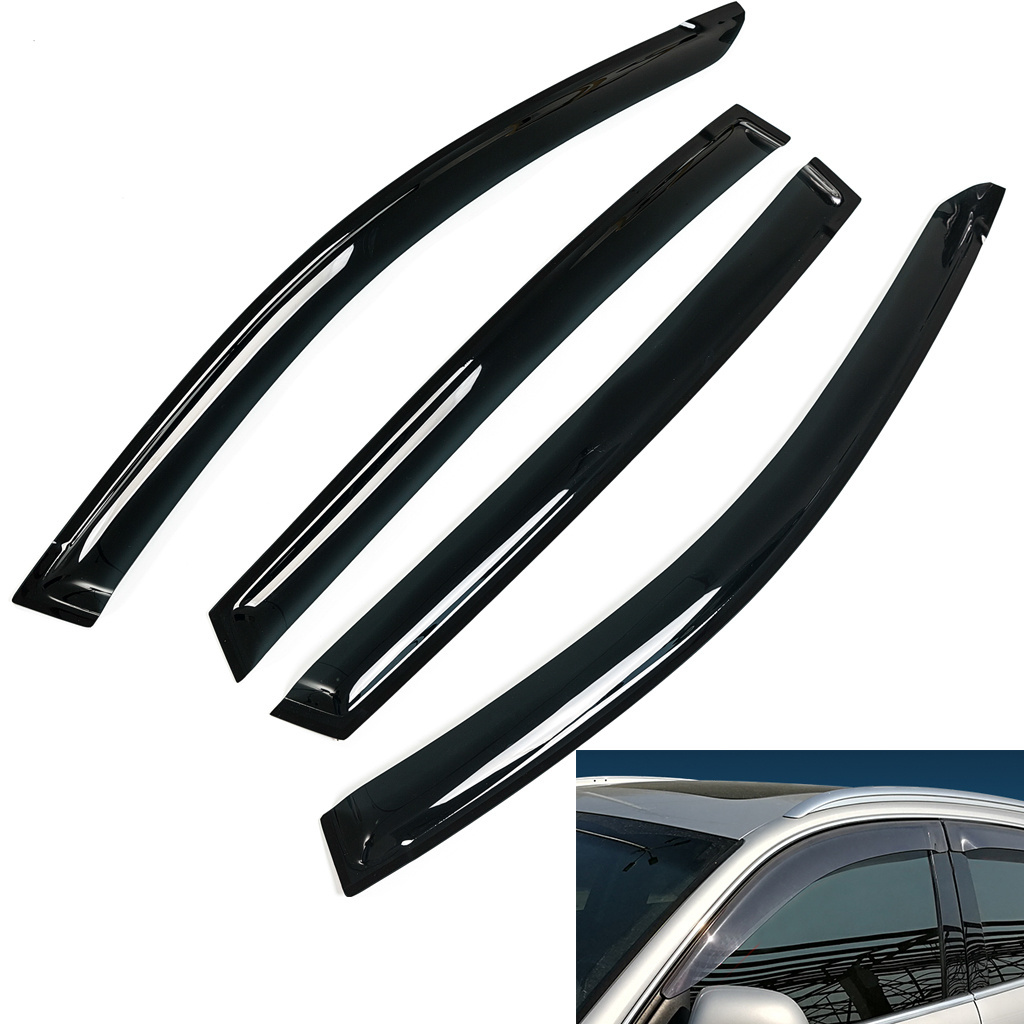 Car accessories auto door visor sun/rain guard window vent visor wind deflectors for RAV4 13-16