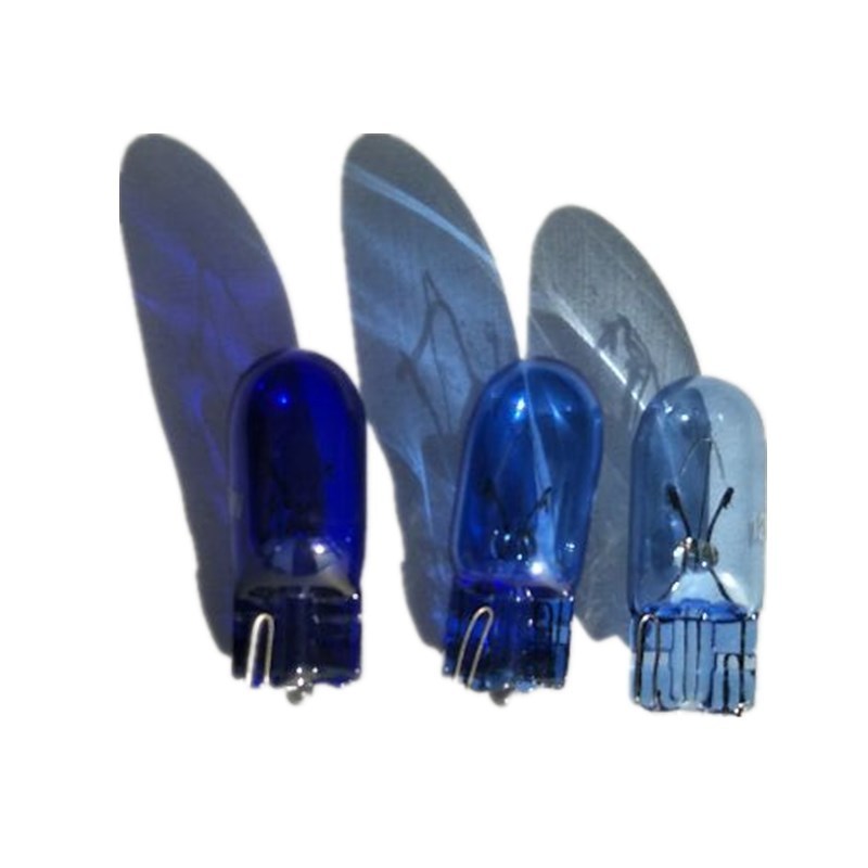 Auto lamp small light bulbs 12V 21/5W 21W natural blue 12v 5w T10 T20 halogen bulb replacement