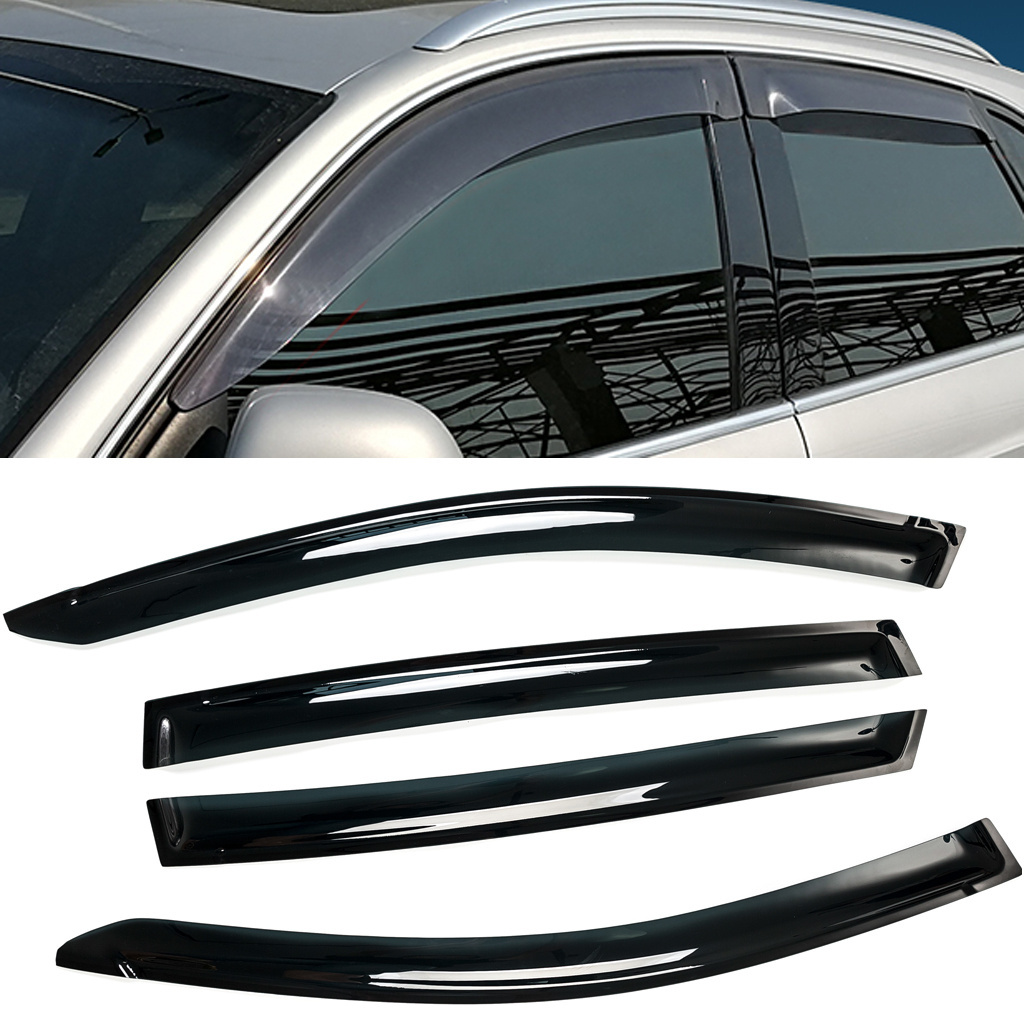 Car accessories auto door visor sun/rain guard window vent visor wind deflectors for RAV4 13-16