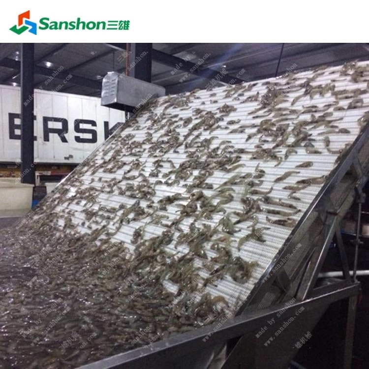 Low-price Industrial Seafood Processing Shrimp Washing Grading Machine Sardine sorting machine