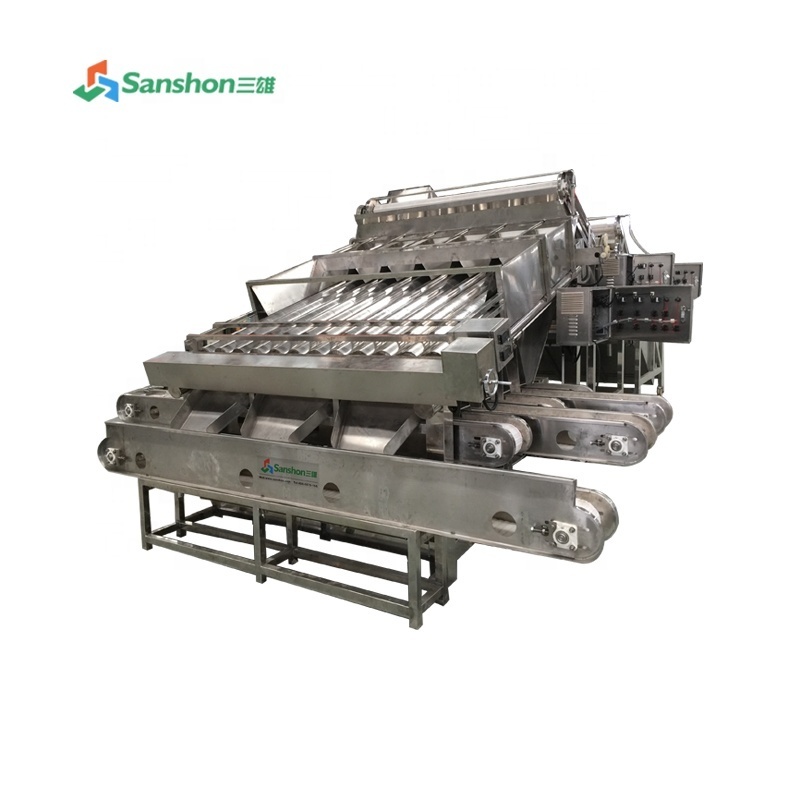 Low-price Industrial Seafood Processing Shrimp Washing Grading Machine Sardine sorting machine