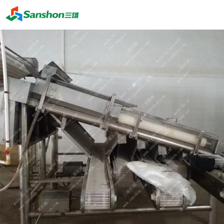 Low-price Industrial Seafood Processing Shrimp Washing Grading Machine Sardine sorting machine