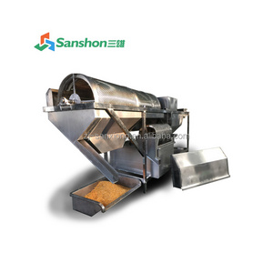 Sanshon Industrial Use Stainless steel Food Washing Machine for Fresh Sweet Corn Grain and green peas beans