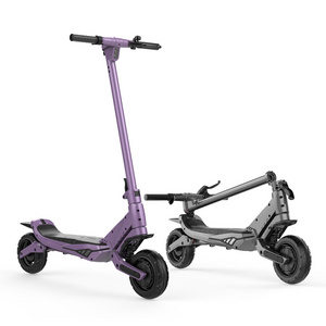 Strong power long range purple 500W electric scooter for women