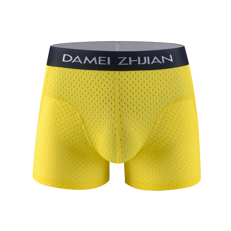 Men's underwear mesh U convex modal men's boxer briefs summer hot sale men's underwear Wholesale OEM Seamless panties