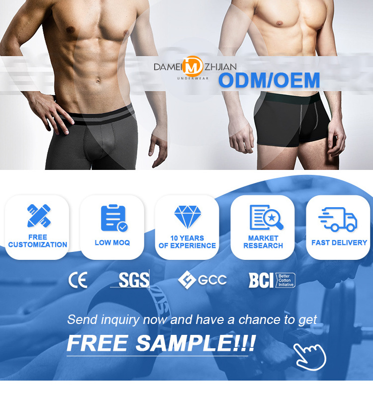 Men's underwear mesh U convex modal men's boxer briefs summer hot sale men's underwear Wholesale OEM Seamless panties