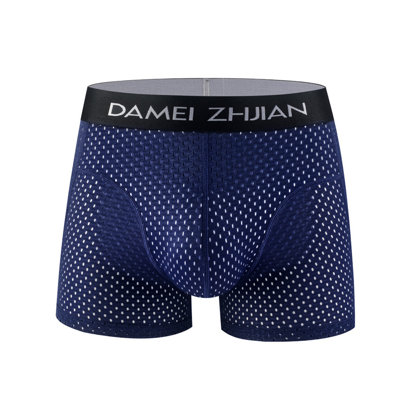 Men's underwear mesh U convex modal men's boxer briefs summer hot sale men's underwear Wholesale OEM Seamless panties