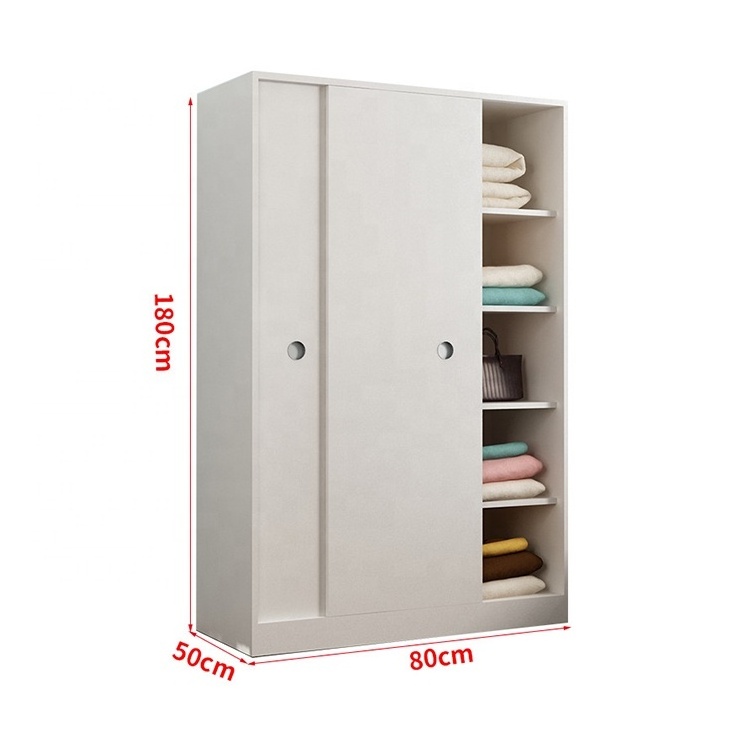 Factory price wall wardrobe bedroom furniture design multi-use wardrobe clothes organizer cabinet