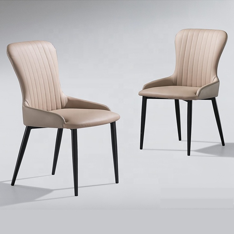 Home furniture nordic luxury modern design soft restaurant dining room chairs for restaurant