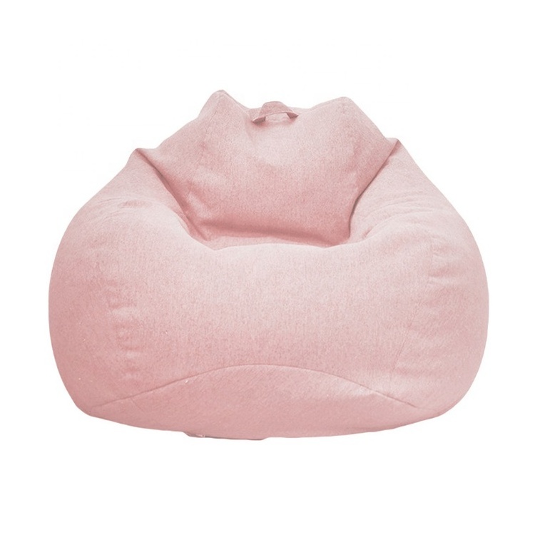 Soft drop shaped bean bag big lazy sofa bean bag for adults sofa chair unfilled bean bag cover