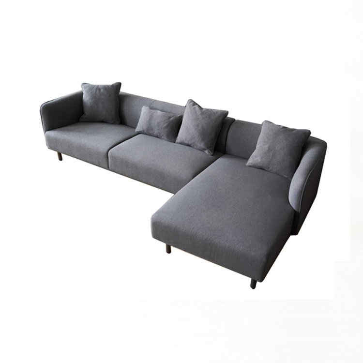 High quality modern fabric home furniture couch living room sofa set