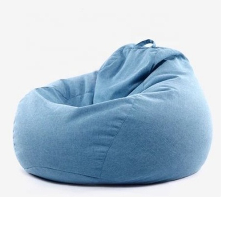 Soft drop shaped bean bag big lazy sofa bean bag for adults sofa chair unfilled bean bag cover