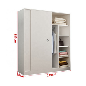 Factory price wall wardrobe bedroom furniture design multi-use wardrobe clothes organizer cabinet