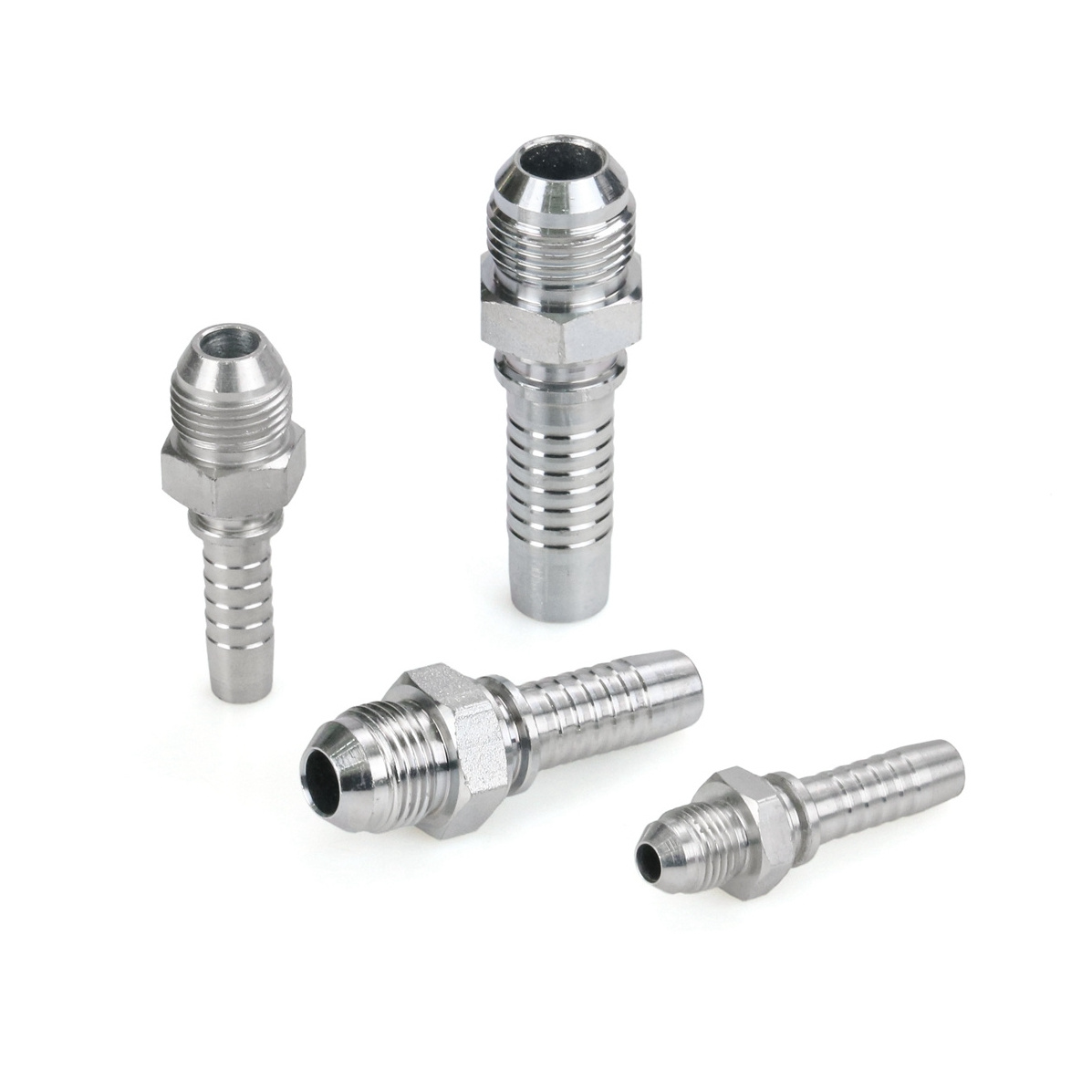 Made In China Hydraulic Hose Crimp Fittings Male Hydraulic Hose Connector Flare Hydraulic Adaptor