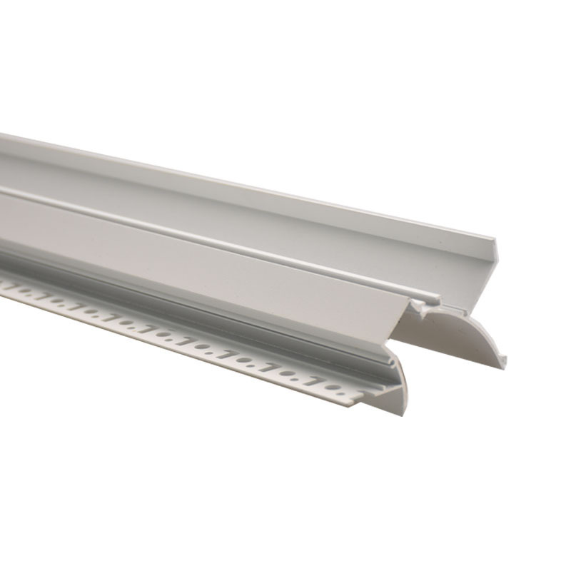 OEM Custom LED Aluminum Profile Plaster-in Recessed Cove Light Drywall Ceiling Aluminum LED Profile For Plasterboard