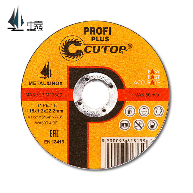 CUTOP Profi/Plus 4.5 inch 115x1.0x22.2 Cutting disc, More durable, More efficient