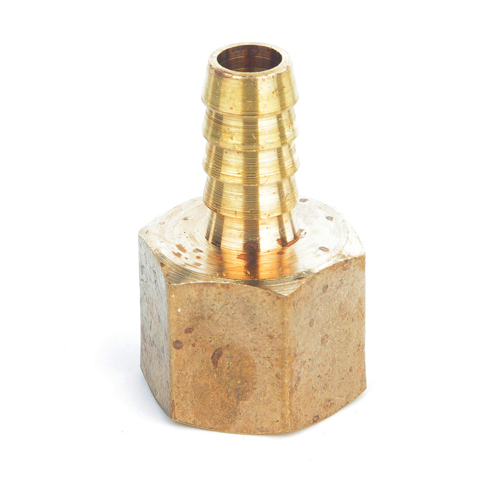 Brass Reducing Straight Hose Barb 2 Way Hose barb adapter Fitting