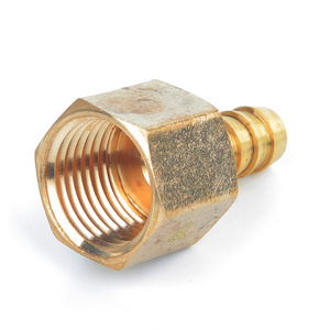 Brass Reducing Straight Hose Barb 2 Way Hose barb adapter Fitting