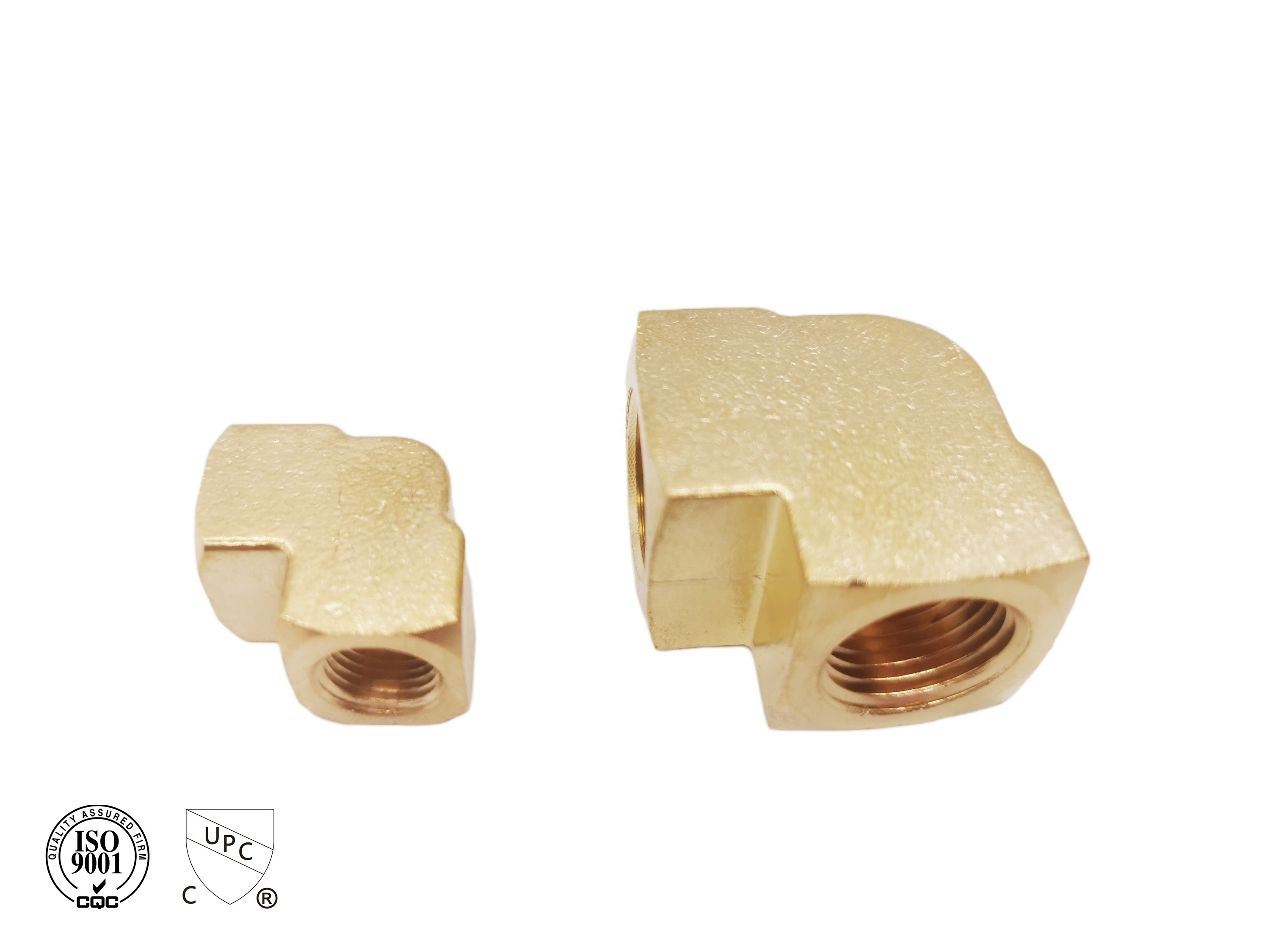 10 Years Manufacture Experience 1/4 Inch Brass Pipe Elbow Forged