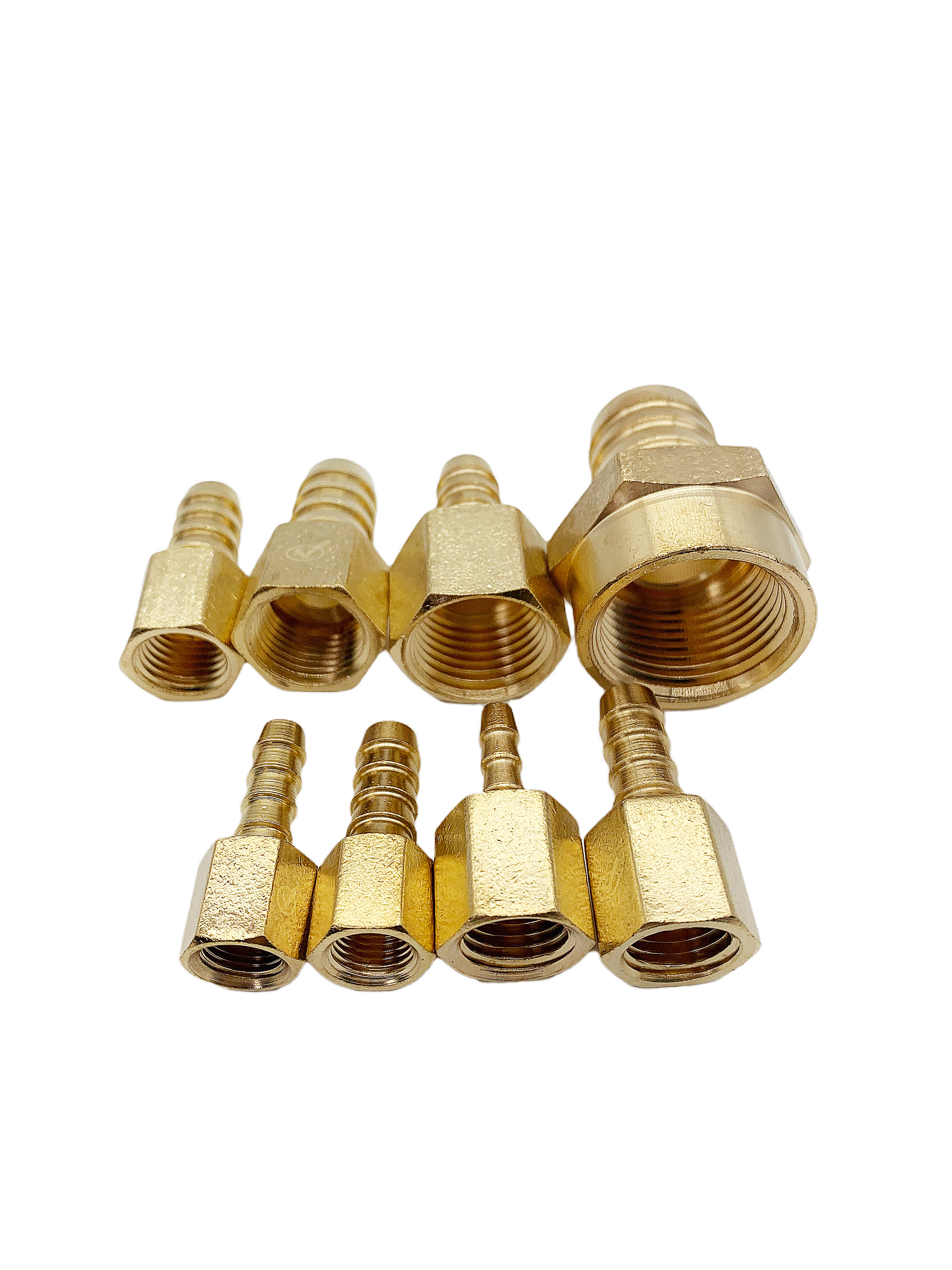 Brass Hose barb FIP adapter fitting (I.D X FIP) Male Connector Joint Copper Coupler Adapter