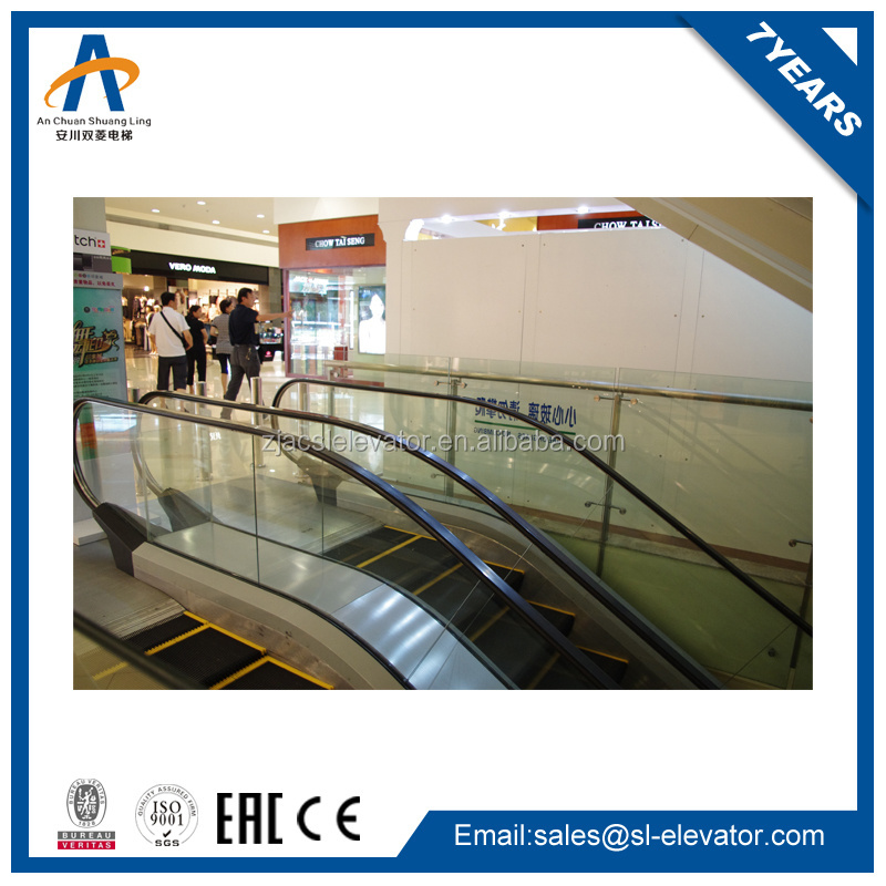 Hot Selling Outdoor Escalator 0.5 m/s 600mm/800mm/1000mm Step Width for Building Shopping Malls and Airports