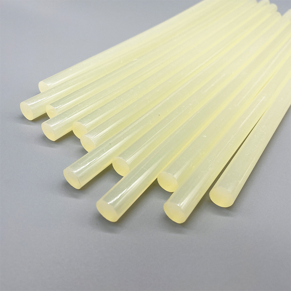 High Performance Non Toxic Hot Glue Gun Sticks EVA Sold Pale Yellow Hot Melt Glue Stick for craft and DIY