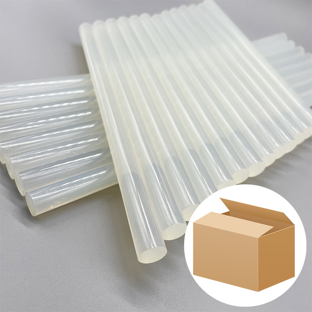 Best selling and good stickiness transparent hot melt glue sticks 11mm hot melt adhesive stick for glue gun