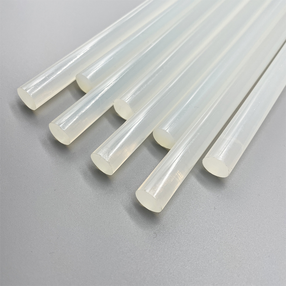 Best selling and good stickiness transparent hot melt glue sticks 11mm hot melt adhesive stick for glue gun