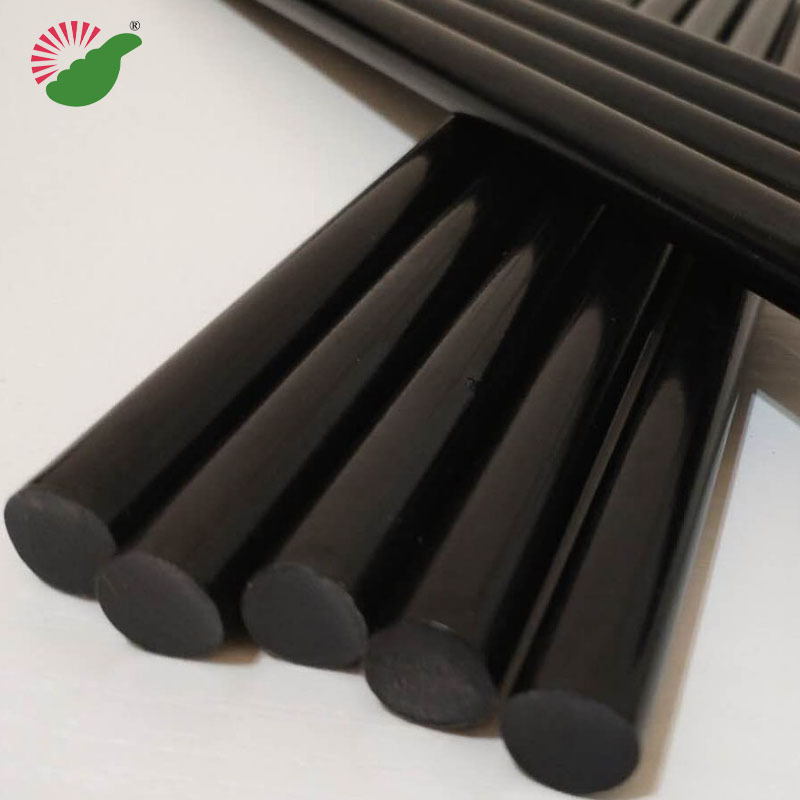 China famous manufacturer factory produce black hot melt glue sticks 11 mm