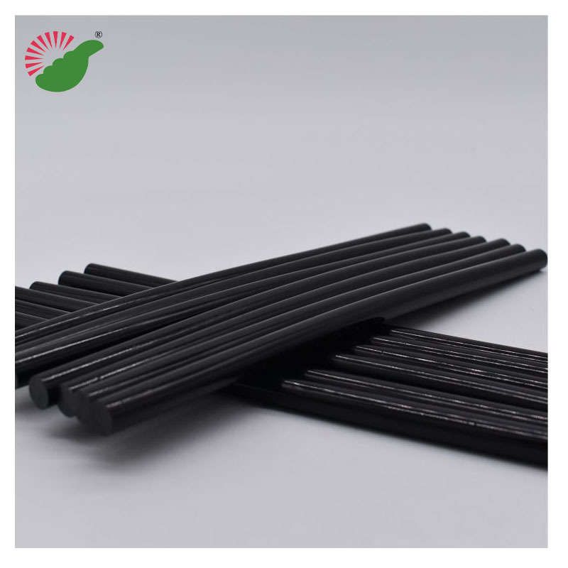 China famous manufacturer factory produce black hot melt glue sticks 11 mm