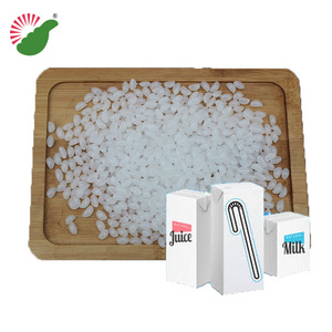 Food Grade Glue For Drinking Straw Attachment Granular EVA Hot Melt Adhesive