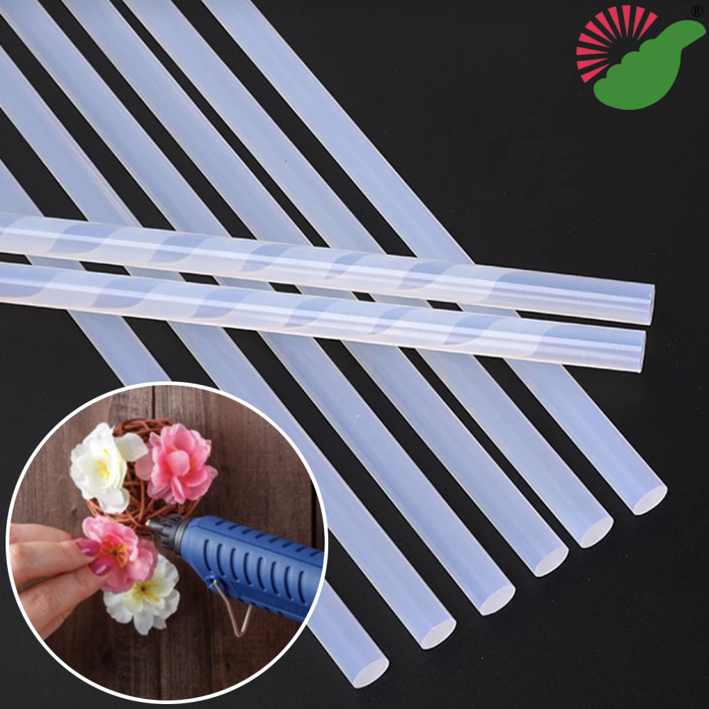 Popular 11mm Eva Glue Gun Stick Customization Transparent Hot Melt Adhesive Glue Stick For Diy