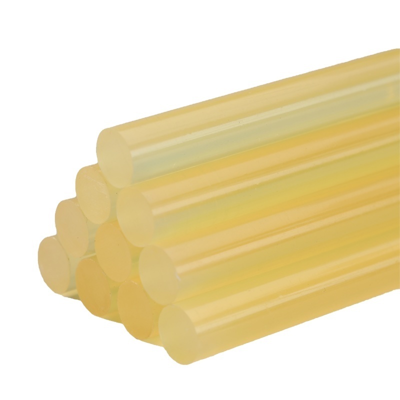 11mm Transparent Yellow Clear Hot Melt Glue Stick For Photo Frame Wood Resin