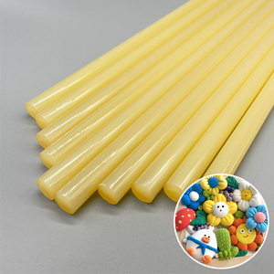 Yellow Hot Melt Crystal Hot Melting Glue Sticks for Glue Gun DIY Seal Wax Seal Clear Glue Gun Sticks 7mm 11mm