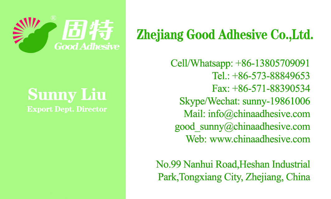 factory supply high surface tack high temperature resistance adhesive