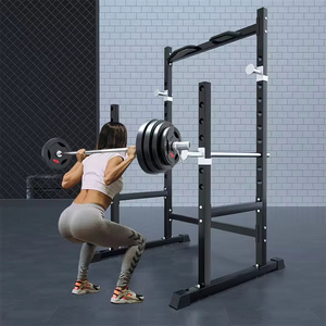 Commercial Power Squat Half Rack Multifunctional Home Gym Combo Squat Rack