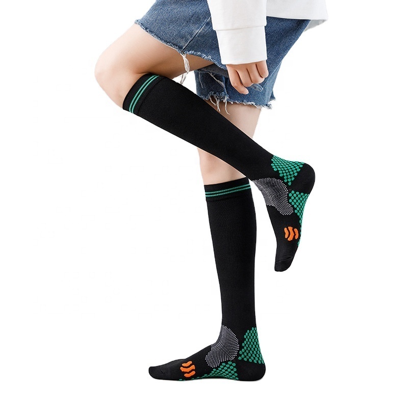 Unisex Knee High Running Nursing Marathon Sports Compression Socks 20-30mmHg