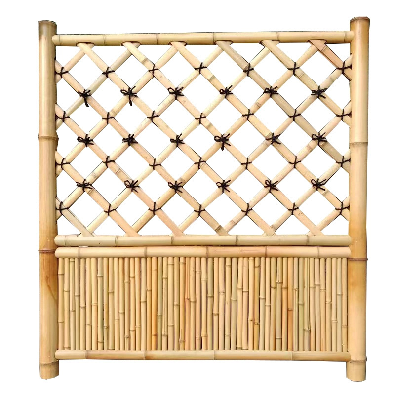 Outdoor Bamboo Fence outdoor artificial bamboo Natural Green Pole bamboo fence