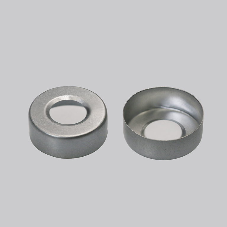 20mm Aluminum Crimp top Cap closure 3mm thickness PTFE Silicone customized Septa for GC vial