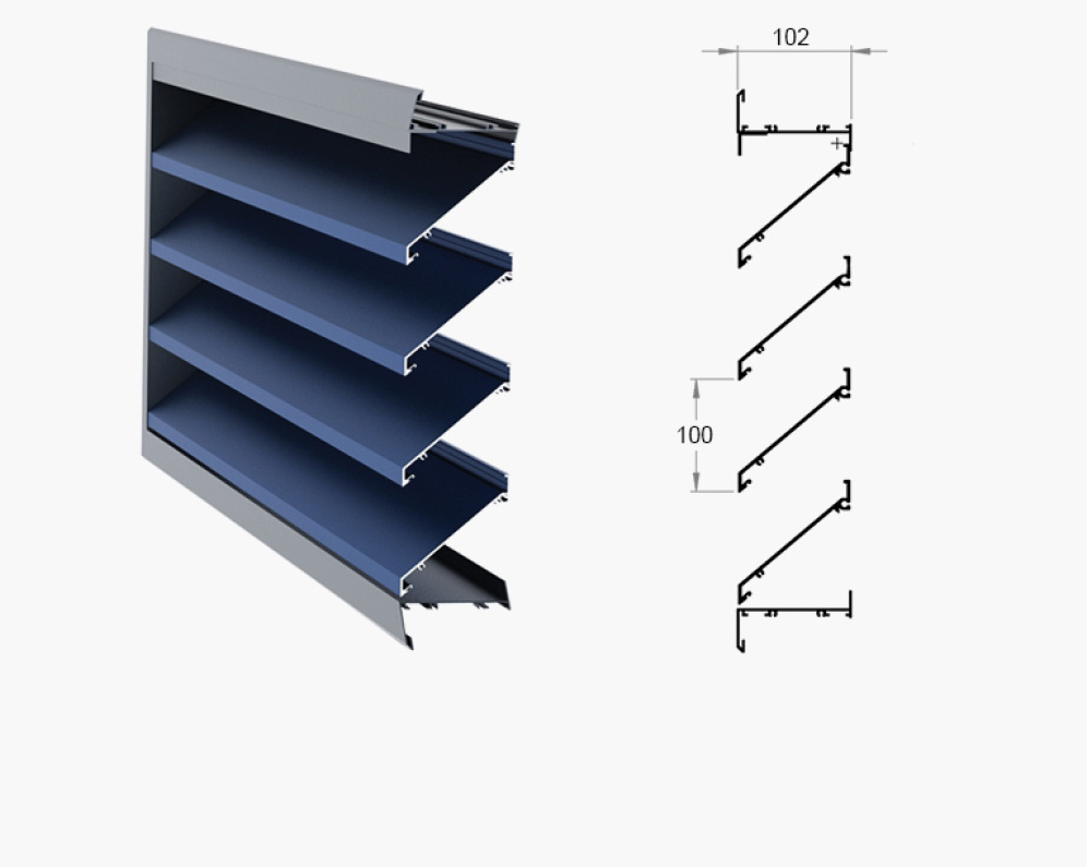 Custom Architectural Metal Products Industrial Louvers