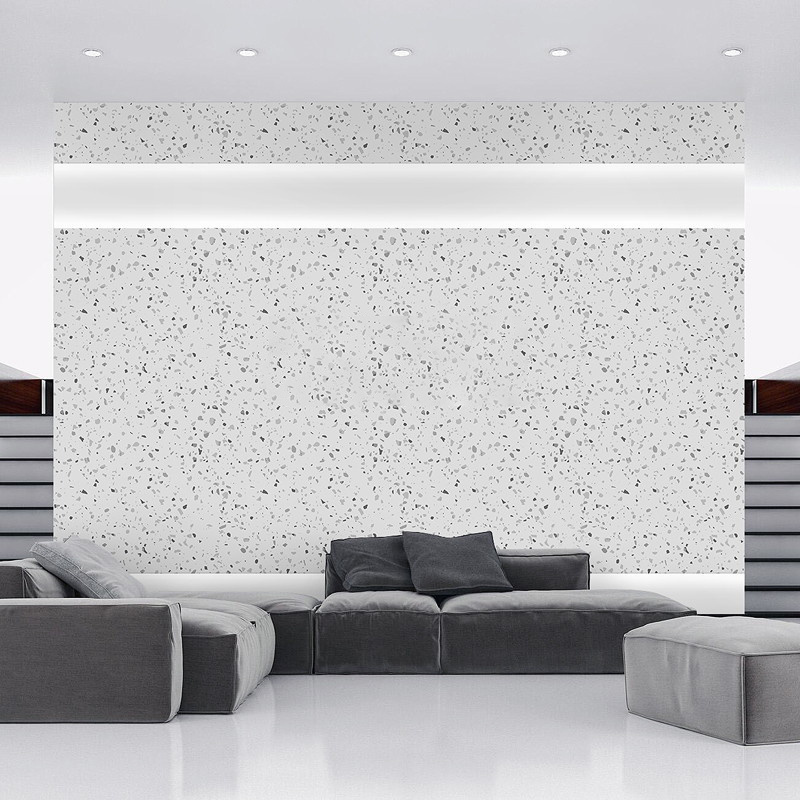 Morden Waterproof Easy Clean Terrazzo Marble PVC Peel And Stick Self Adhesive Wallpaper For Clothes Coffee Shop Room Decoration