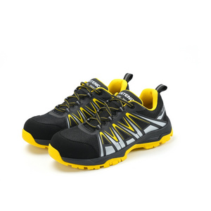 KPU Breathable Anti-Smash Safety Shoes with Sponge Insoles and Composite Toe Cap Comfortable Work Boots