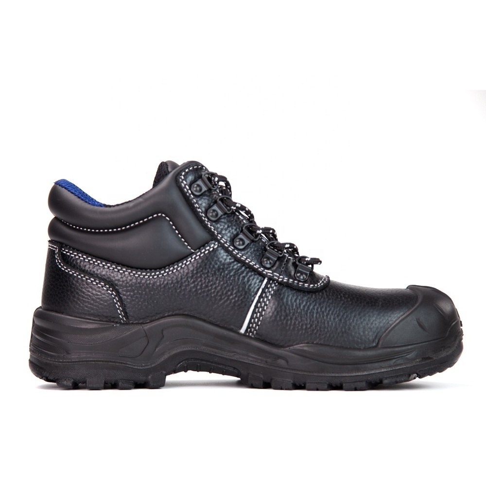 Customised Brands Mens Genuine Leather Shoes Steel Work Shoe Toe Cap Dielectric Safety Boots