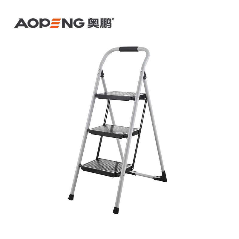 Easy To Operate Steel Step Ladder Wholesale Industrial Steel Step Ladders