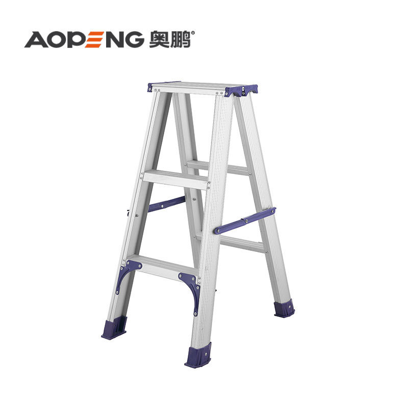 Professional design 3 step aluminum double compact step ladder AP-2603A