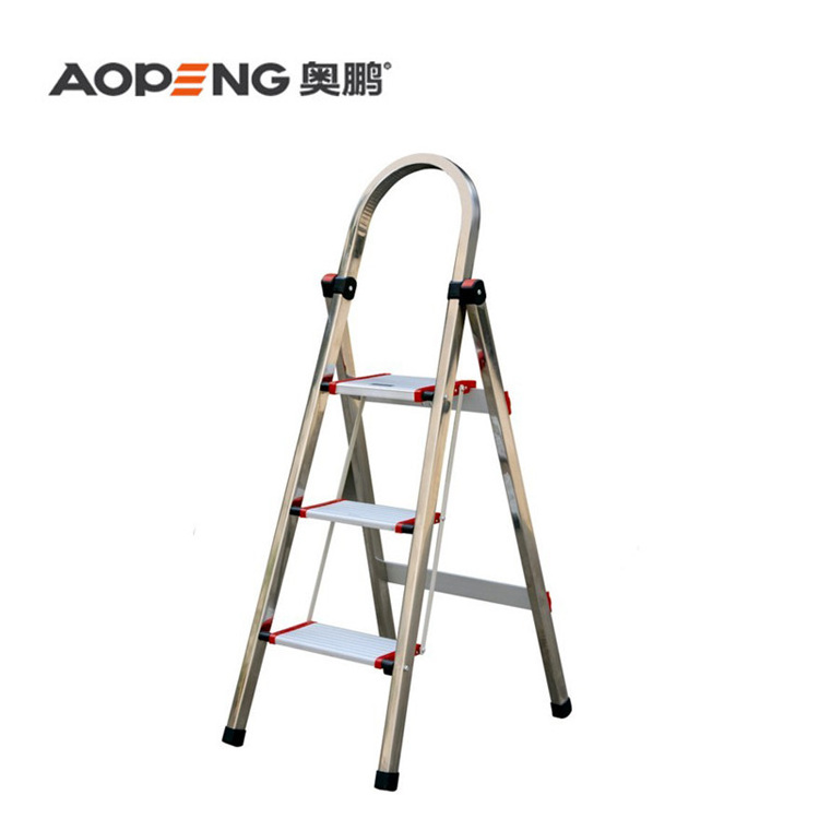 Aluminium stainless steel pool step ladder AP-3304