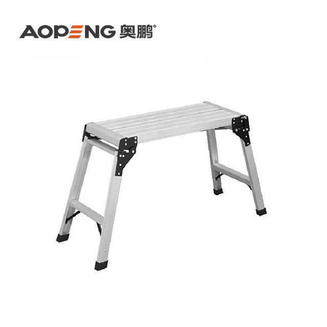 AP-801 aluminum platform climbing safe ladder with adjustable lock